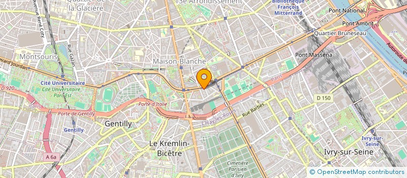 localisation de l'entreprise 934 630 831   LE KREMLIN-BICETRE