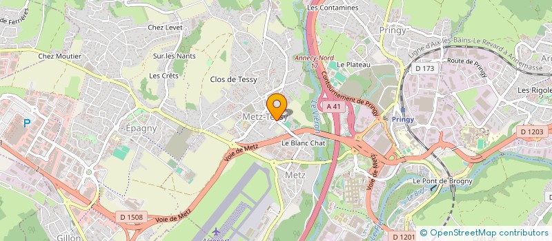 localisation de l'entreprise 934 636 598   EPAGNY METZ-TESSY