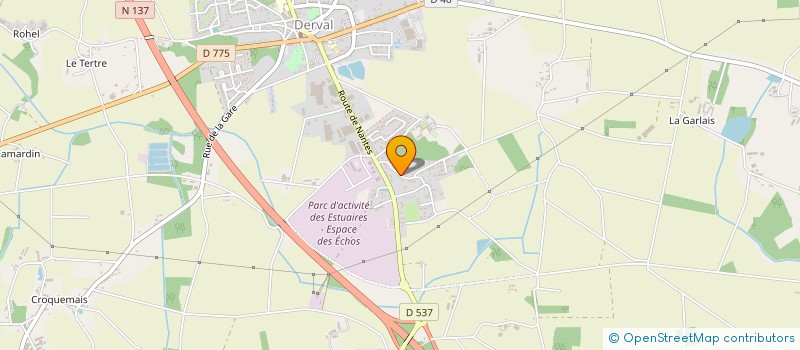 localisation de l'entreprise 934 644 543   DERVAL