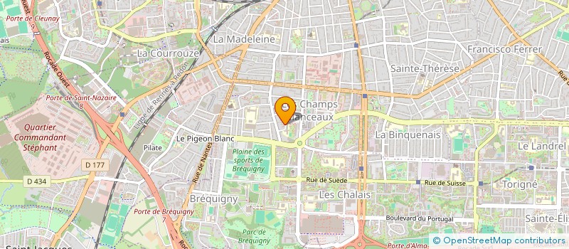 localisation de l'entreprise 934 654 377   RENNES