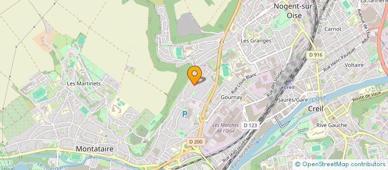 localisation de l'entreprise 934 678 566   MONTATAIRE