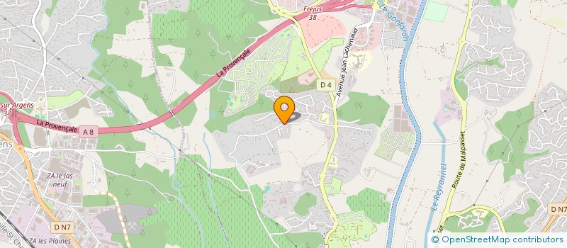 localisation de l'entreprise 934 737 248 à FREJUS