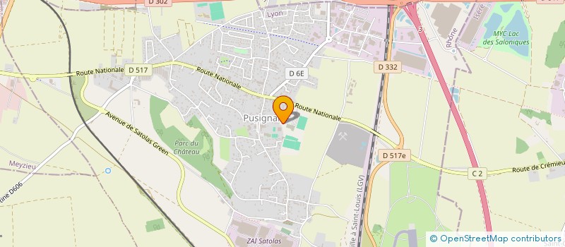 localisation de l'entreprise 934 741 984   PUSIGNAN