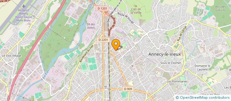 localisation de l'entreprise 934 745 498 à ANNECY