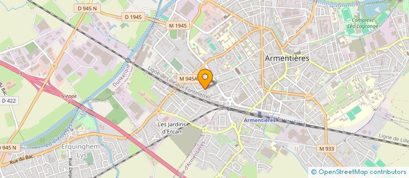 localisation de l'entreprise 934 745 514   ARMENTIERES