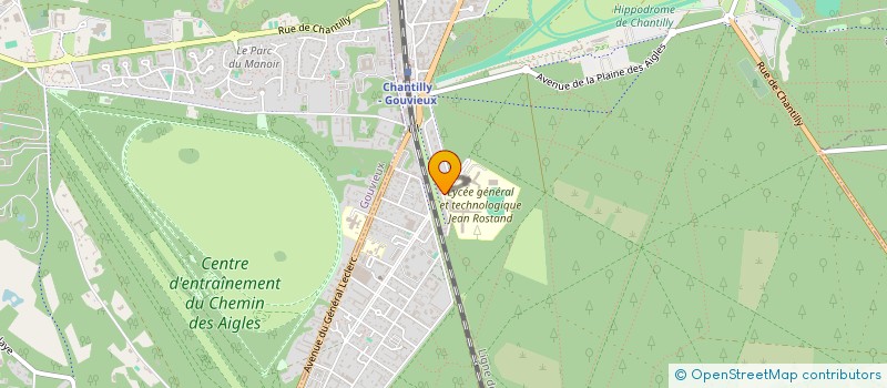 localisation de l'entreprise 934 807 181   CHANTILLY
