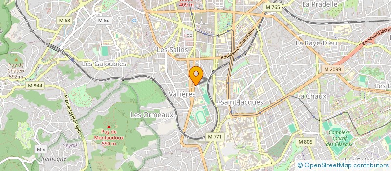 localisation de l'entreprise 934 853 771   CLERMONT-FERRAND