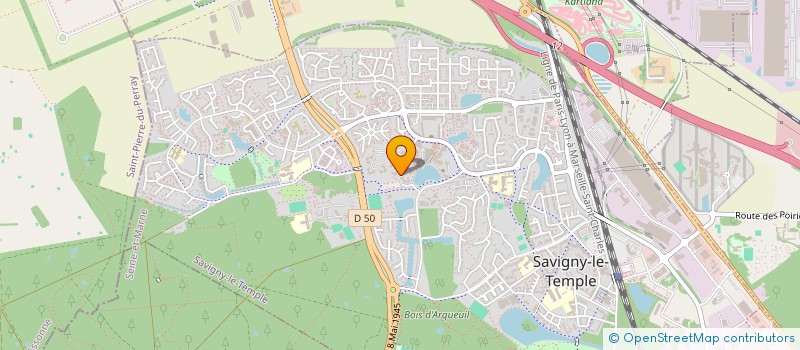 localisation de l'entreprise 934 882 564   SAVIGNY-LE-TEMPLE