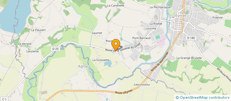 localisation de l'entreprise 934 916 586   DURAS