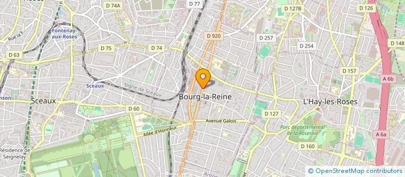 localisation de l'entreprise 934 920 752 à BOURG-LA-REINE