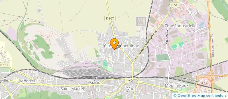 localisation de l'entreprise 934 934 340   LAON