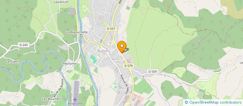 localisation de l'entreprise 934 961 426 à RUOMS