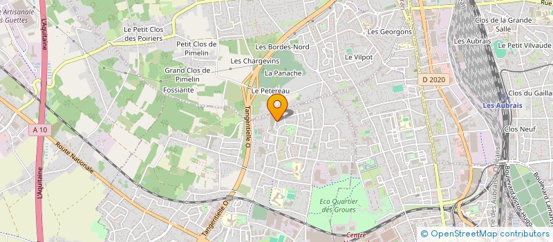 localisation de l'entreprise 934 966 318 à SAINT-JEAN-DE-LA-RUELLE