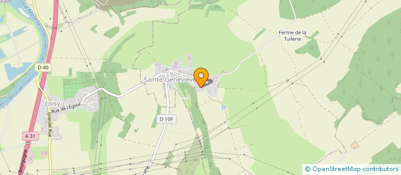 localisation de l'entreprise 934 998 675   SAINTE-GENEVIEVE