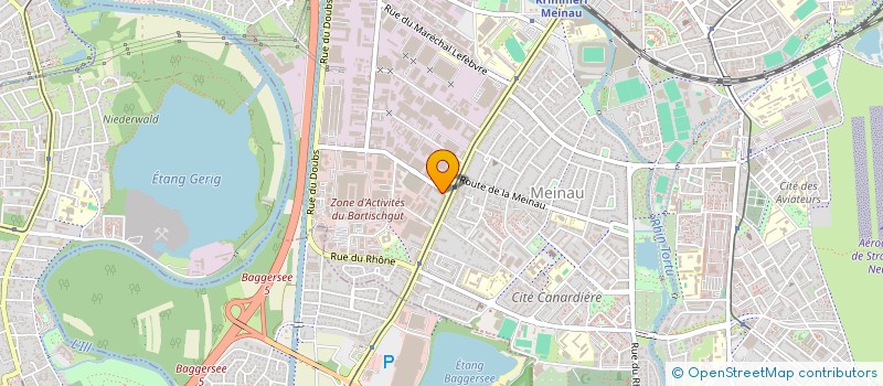 localisation de l'entreprise 935 013 649 à STRASBOURG