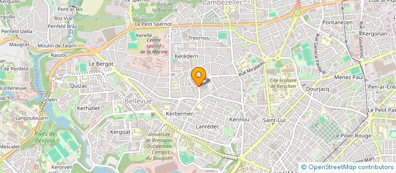 localisation de l'entreprise 935 014 720   BREST