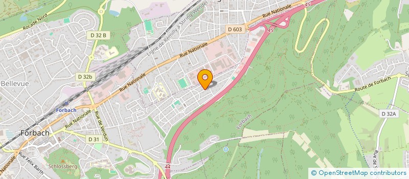 localisation de l'entreprise 935 016 394   FORBACH