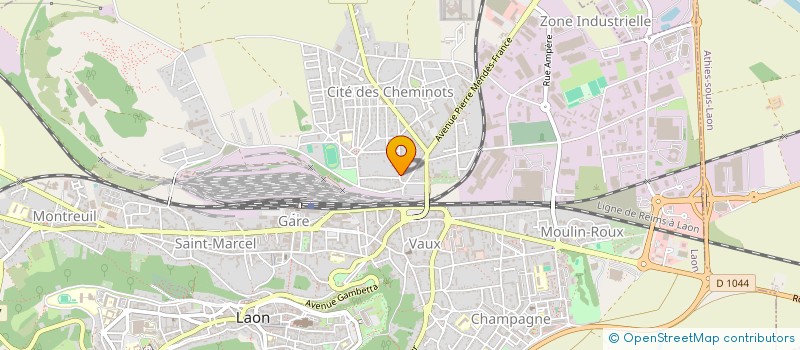 localisation de l'entreprise 935 042 234 à LAON