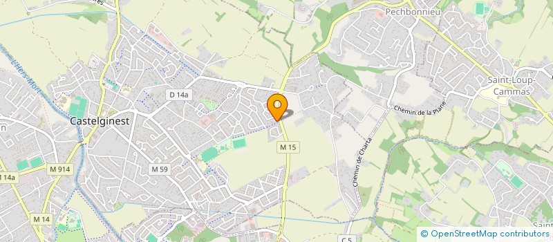 localisation de l'entreprise 935 057 182   CASTELGINEST