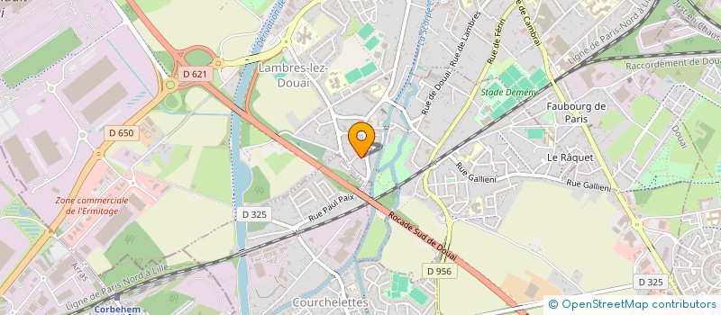 localisation de l'entreprise 935 075 754   LAMBRES-LEZ-DOUAI