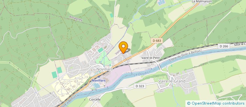 localisation de l'entreprise 935 126 425   VAIRE