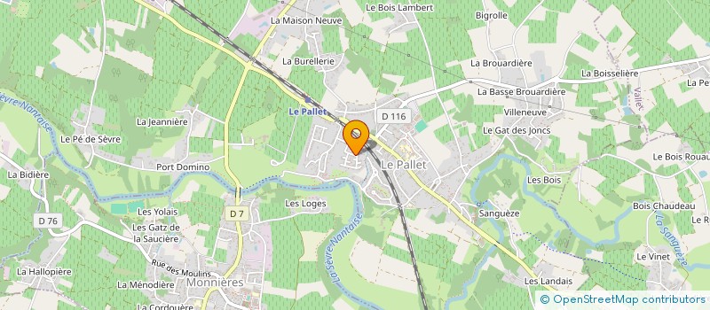 localisation de l'entreprise 935 137 927   LE PALLET