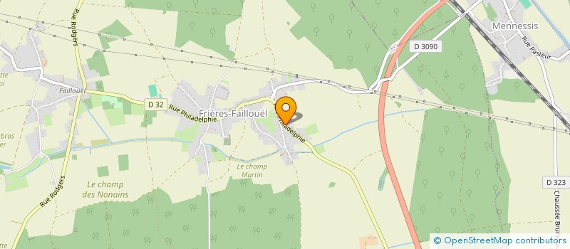 localisation de l'entreprise 935 159 822 à FRIERES-FAILLOUEL