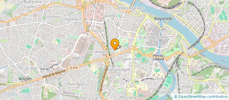 localisation de l'entreprise 935 168 831  à BAYONNE
