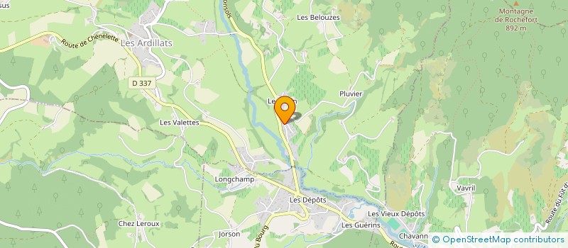 localisation de l'entreprise 935 180 679   LES ARDILLATS