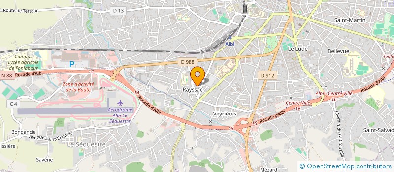 localisation de l'entreprise 935 198 986 à ALBI