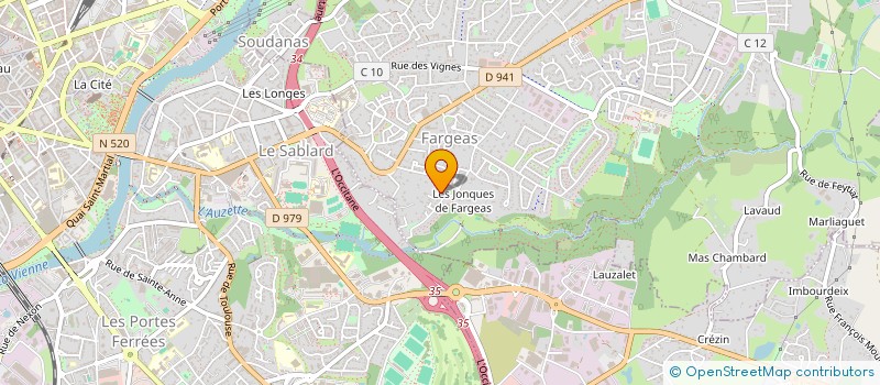 localisation de l'entreprise 935 223 164  à PANAZOL