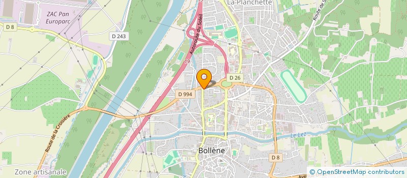 localisation de l'entreprise 935 244 871 à BOLLENE