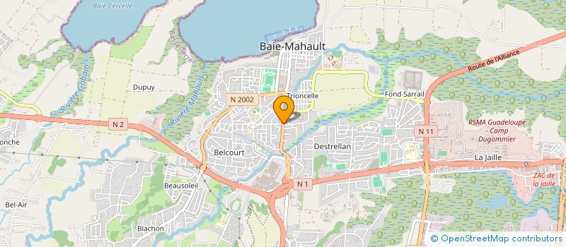 localisation de l'entreprise 935 280 743   BAIE-MAHAULT