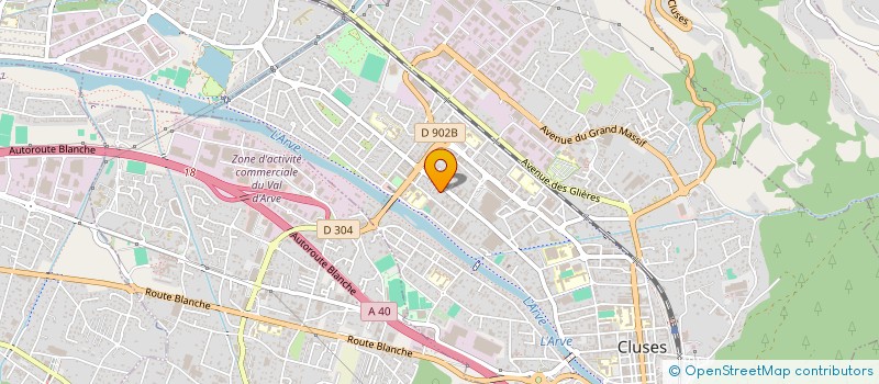 localisation de l'entreprise 935 282 285 à CLUSES
