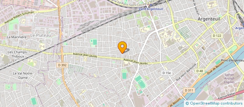 localisation de l'entreprise 935 305 128   ARGENTEUIL