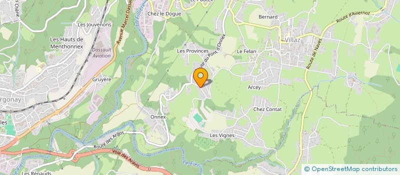 localisation de l'entreprise 935 310 474   VILLAZ