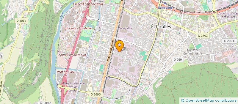 localisation de l'entreprise 935 311 605   ECHIROLLES