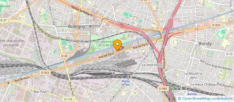 localisation de l'entreprise 935 361 451   BOBIGNY