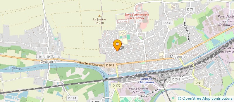 localisation de l'entreprise 935 371 740   MIGENNES