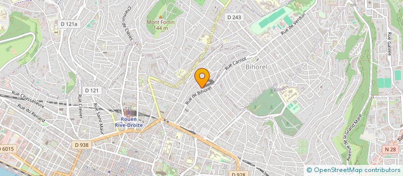 localisation de l'entreprise 936 SAINT JACQUES à ROUEN