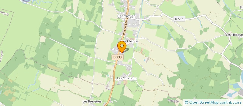 localisation de l'entreprise 937 511 418   SERMOYER