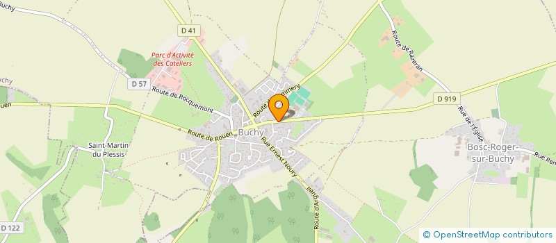 localisation de l'entreprise 937 523 587   BUCHY