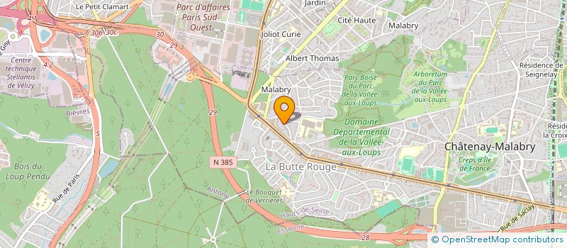 localisation de l'entreprise 937 531 390   CHATENAY-MALABRY