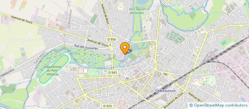 localisation de l'entreprise 937 537 702 à CHATEAUROUX