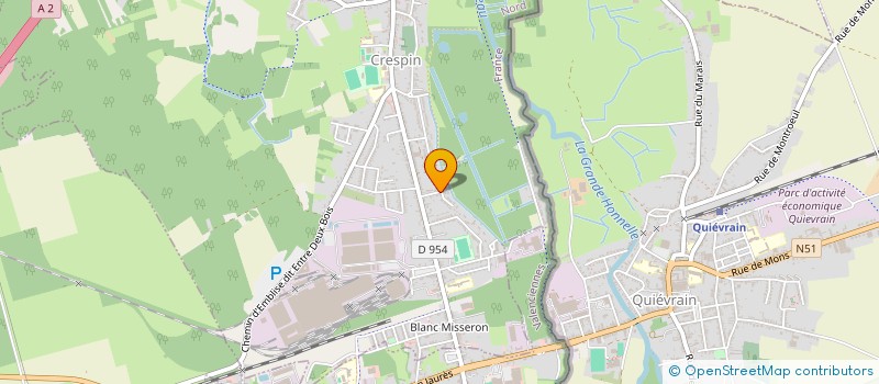 localisation de l'entreprise 937 559 698   CRESPIN