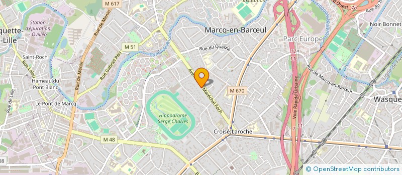 localisation de l'entreprise 937 565 851  à MARCQ-EN-BARŒUL
