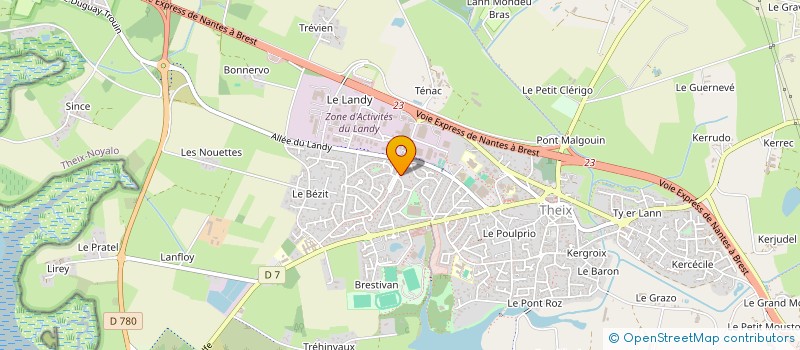 localisation de l'entreprise 937 578 565   THEIX-NOYALO