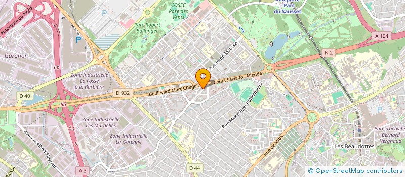 localisation de l'entreprise 937 582 948   AULNAY-SOUS-BOIS