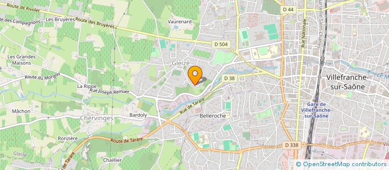 localisation de l'entreprise 937 595 973   GLEIZE