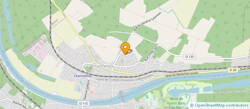 localisation de l'entreprise 937 605 418   CHARTRETTES